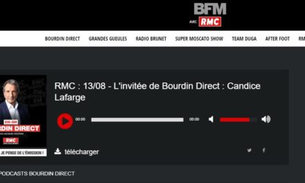 Invitée de Bourdin Direct : Candice Lafarge