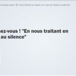 Prenez la médaille et taisez vous